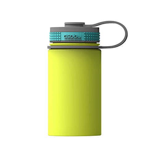 Asobu Mini Hiker Double Walled Vacuum Insulated Stainless Steel Compact Water Travel Bottle 12 Ounce