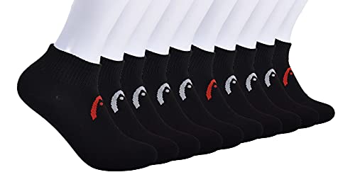 Head Men39s Quarter Athletic Sport Socks 10Pack