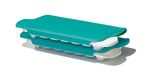 OXO Baby Food Freezer Tray  2 Pack Updated Teal