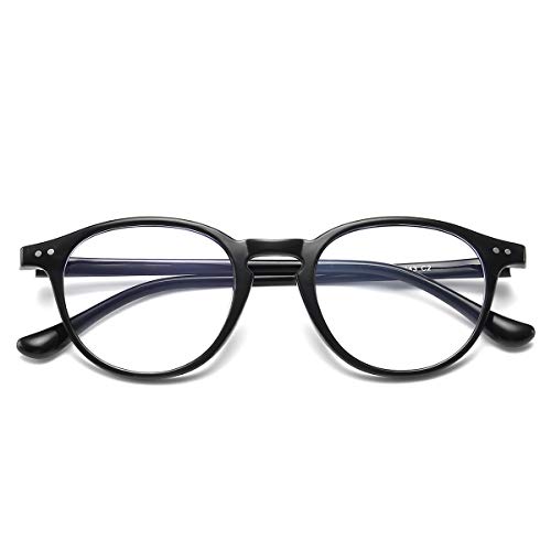 Blue Light Blocking Glasses Vintage Round Frame Eyeglasses for Women Men