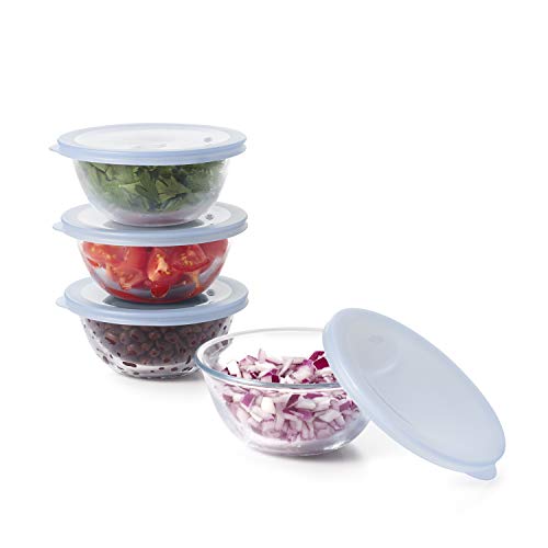 OXO Good Grips 8Piece Glass Prep Bowl Set