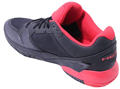 HEAD Men39s Revolt EVO Tennis Court Shoes RavenBlack 9