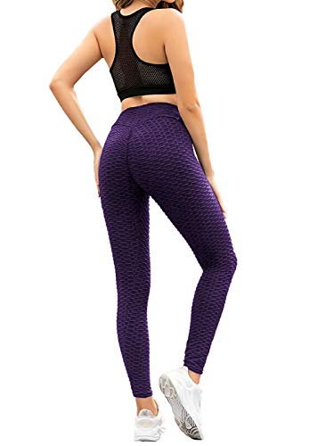 AnnaKaci Women39s High Waisted Yoga Pants Tummy Control Booty Leggings Workout Running Butt Lift Tights