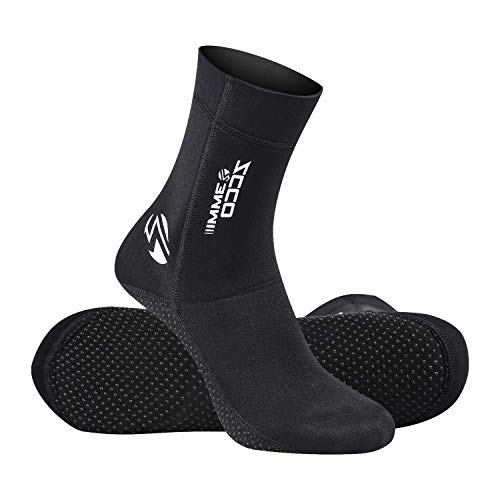 ZCCO 3mm Neoprene Diving SocksBeach Water Socks for Men Women YouthSwim Socks for DivingSnorkelingSurfingWater Sports