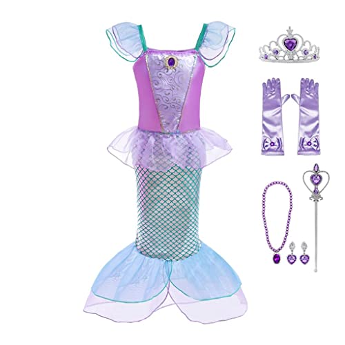 Dressy Daisy Girls39 Princess Mermaid Fairy Tales Costume Cosplay Fancy Dress Party