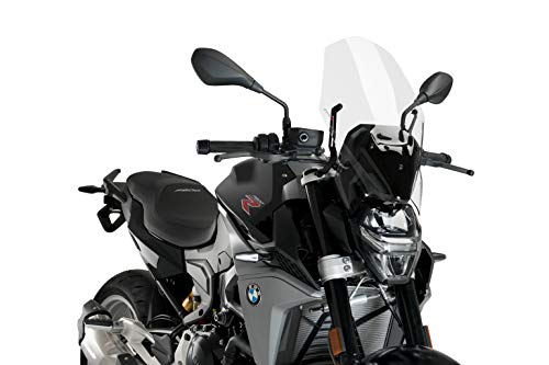 Puig Windshield NG Sport BMW F900R 2021 Without OEM FLYSCREEN Clear One Size 20361W