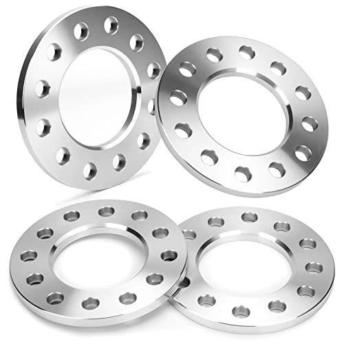 KSP 12mm Universal Wheel Spacers Compatible with Dodge Ford Chevy GMC with 56 Lugs CNC Machined Rim Spacers Work on 5x135 5x55 6x135 6x55 SUV Pickup12 Thickness