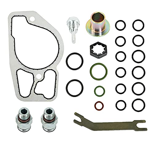 High Pressure Oil Pump Master Service Kit with Base Gasket HPOP Upgraded Full Compatible with 19942003 Ford Powerstroke 73L Diesel Engine 73L F250F550 E250E450 Excursion Pack of 22 Set