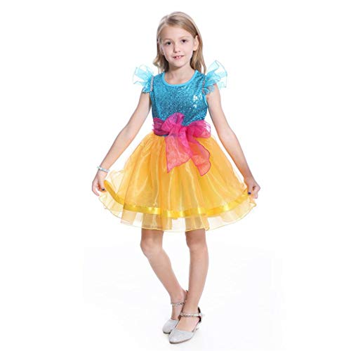 Dressy Daisy Girls Nancy Tutu Dress Dance Costume Dancewear Fancy Dress Up Halloween Birthday Party