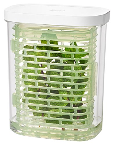 The 18quart OXO Good Grips GreenSaver Herb Keeper