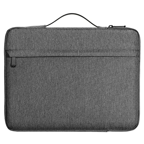 TiMOVO 911 Inch Tablet Sleeve Carrying Case with Handle Fits iPad 10th Gen 109 2022 iPad 102 iPad Air 54 109 iPad Pro 11 20222018 Galaxy Tab A8 105S8 11 Smart Keyboard Black  Grey