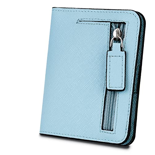 UTO Womens Wallet RFID Blocking PU Leather Bifold Snap Card Holder Money Coins Organizer Purse